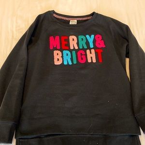 Black Christmas sweater